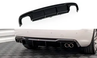Maxton Design Rear Valance For B8 Audi A5 / A5 S-Line / S5 Coupe (Dual Tips)